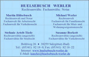 Rechtsanwalt Michael Werler
